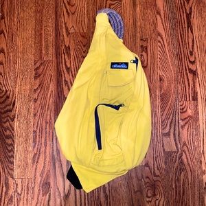 Yellow Kavu Rope Sling Pack